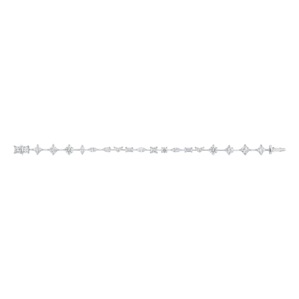 Fancy Shape Diamond Bracelet