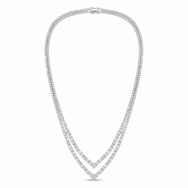 Fancy Double Row Necklace