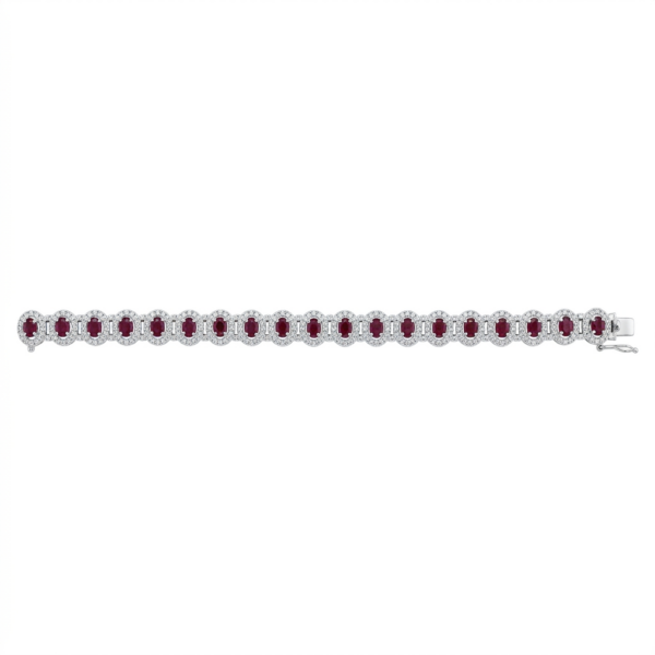 Ruby and Diamond Bracelet