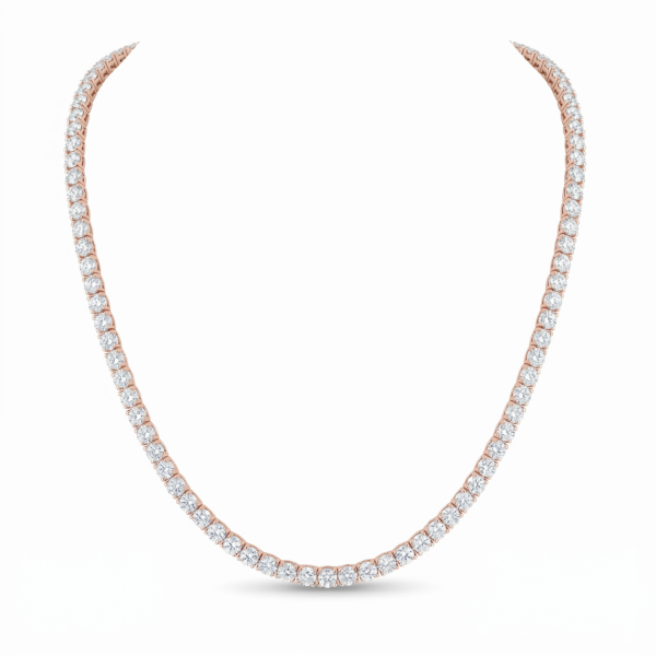 Tennis Necklace 20.19 carats