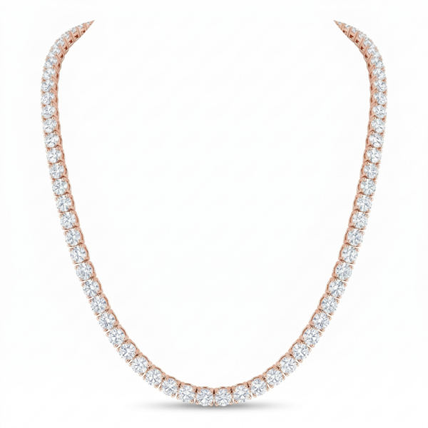 Tennis Necklace 38.01 carats