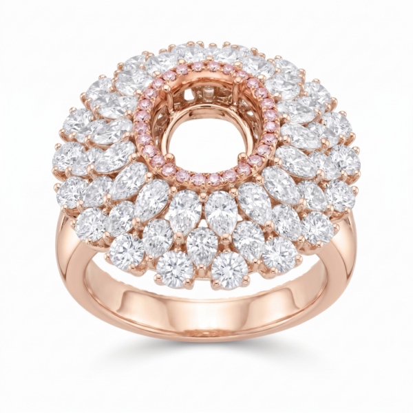 Semi Set Ring Setting