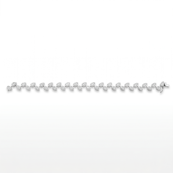 Fancy Pear Shape Bracelet