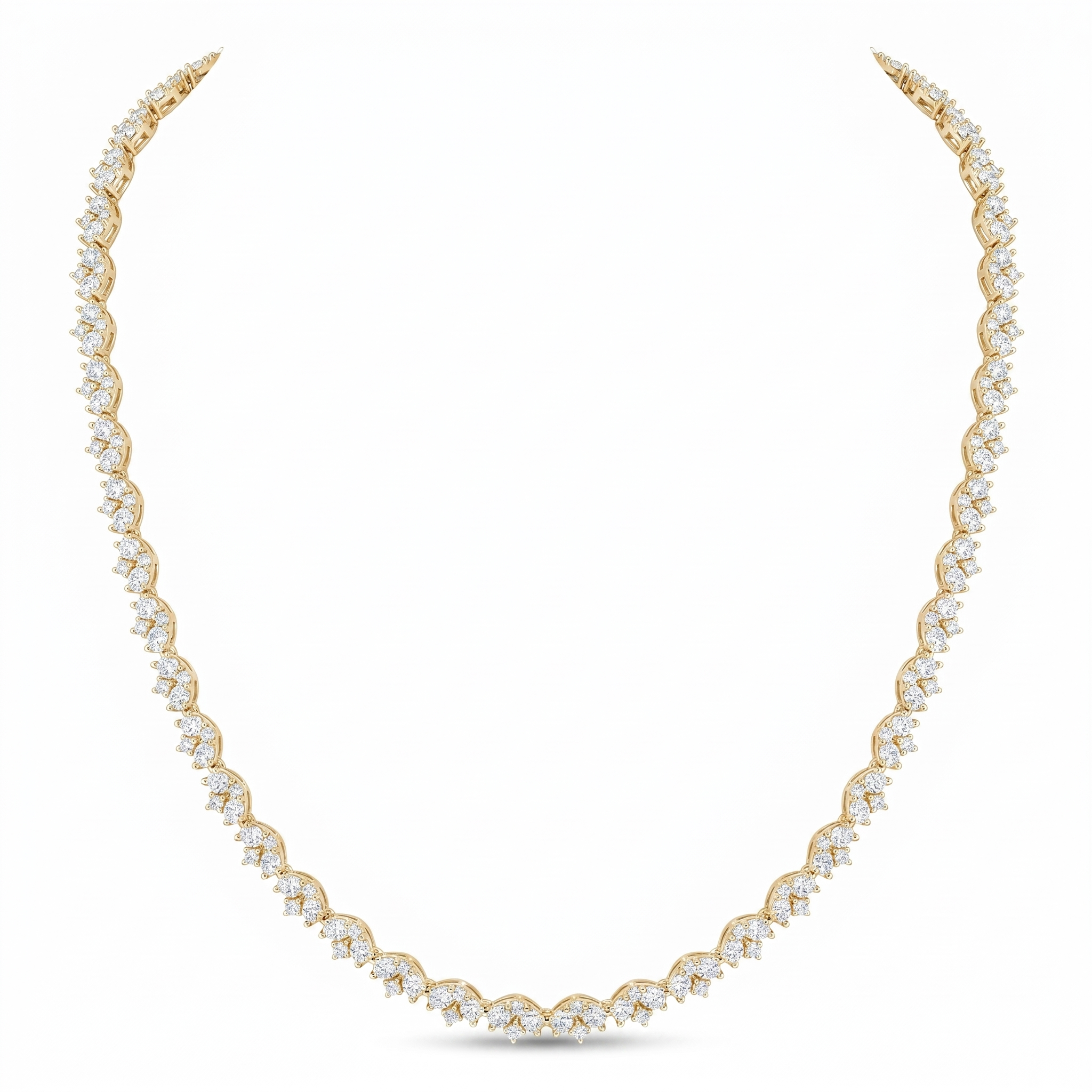 Fancy Diamond Necklace - Image 3