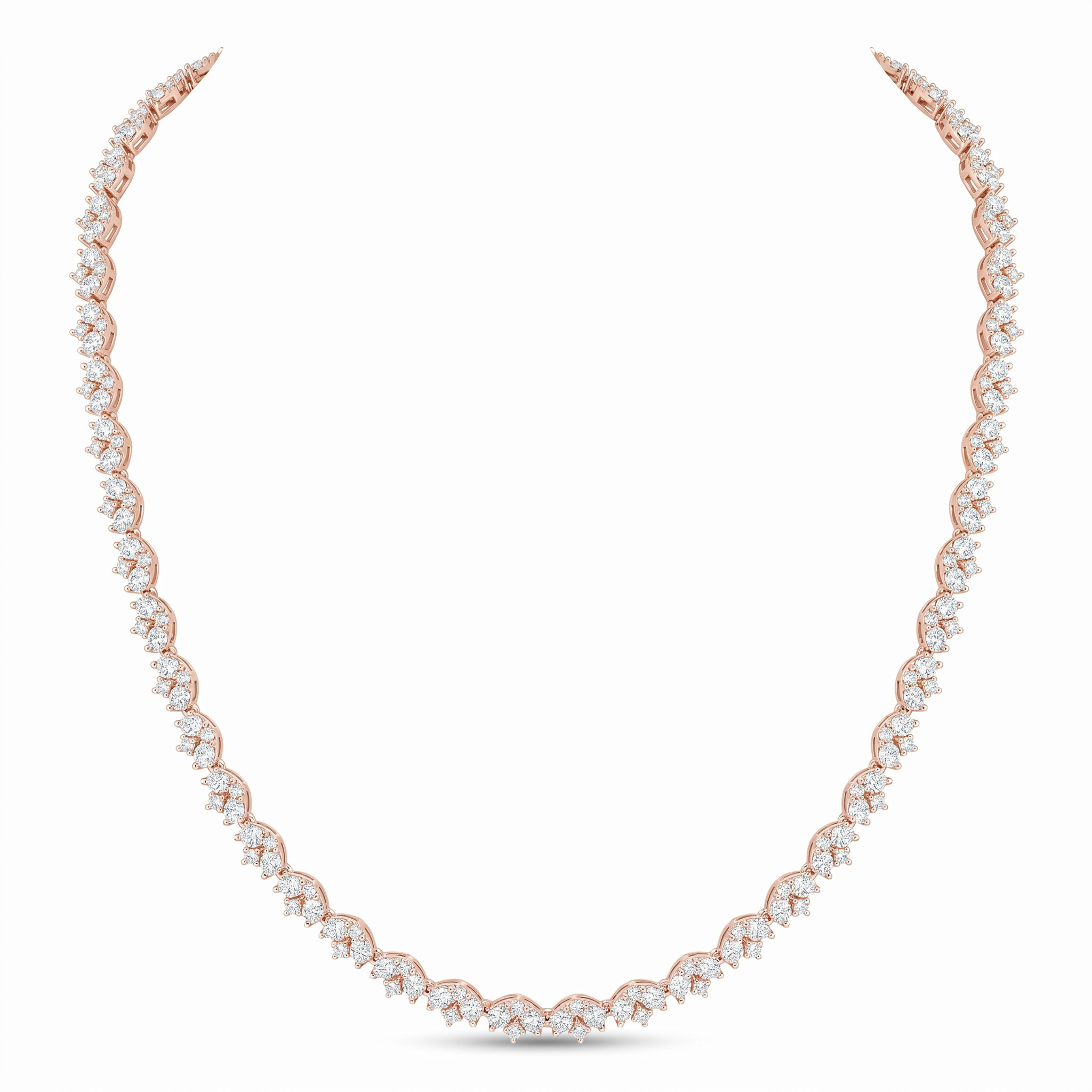 Fancy Diamond Necklace - Image 2
