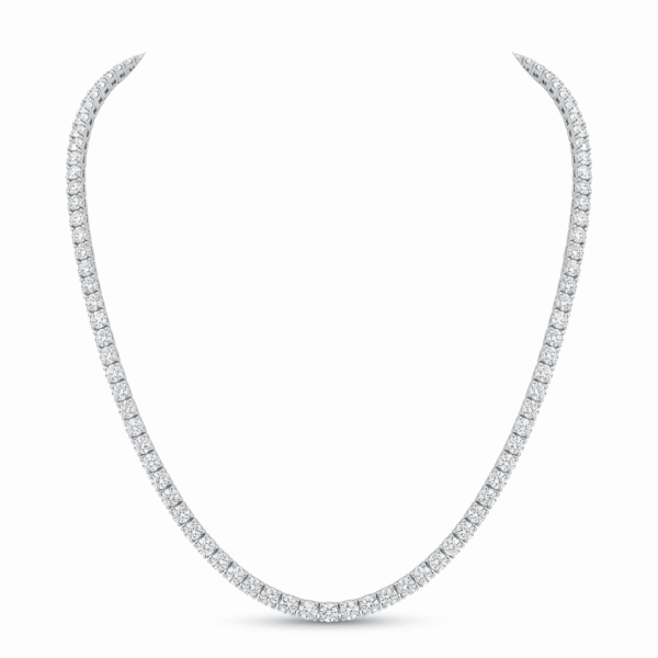 Diamond Tennis Necklace 15.25 carats